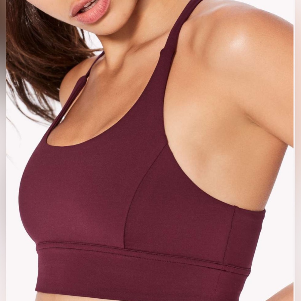 Lululemon Train Times Bra Garnet size 4